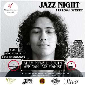 Adam Powell Trio at the Alliance Francaise