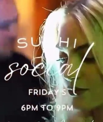Sushi Social + DJ